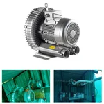 Double Stage 2 HP Three Phase Ring Blower for Agitate and Aerate Water in Spa ,Whirlpool, Swimming Pool, Fishing Tanks